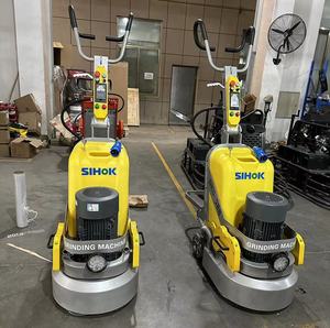 ללכת מאחורי שלב יחיד 220v מלט שיש רצפת מכונת השחזה מכונת ליטוש בטון מכונת כביסה - Product Image 5