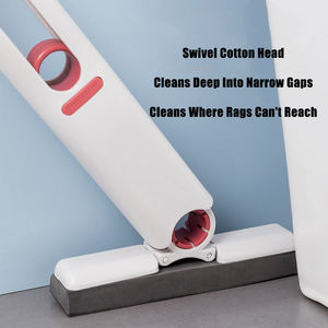 Mini fregona de esponja portátil plegable de escritorio potente autoexprimible para limpiador de manos libres de cocina - Product Image 3