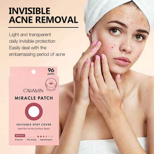 Wholesale Custom Private Label Waterproof Hydrocolloid Acne Pimple Spot Patch Adhesive Blemish Acne Patch for Acne Healing - Product Image 2