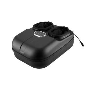 Electric Foot <b>Massager</b> 908 Black Constant Temperature Heating Massage Button Control Semi Enclosed For Feet - Product Image 4