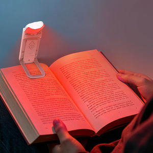 623-630nm 670nm Red Light USB Rechargeable Book Light Switch Control LED Read <b>Lamp</b> for Reading Room Bedroom <b>Study</b> - Product Image 1