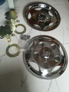 <span class=keywords><strong>Tapacubos</strong></span> de 175 mm al por Mayor, Cubierta de Acero Inoxidable de 17.5 para Toyota Coaster, Hecho en China - Product Image 4
