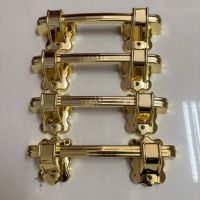 H9005 Durable en plastique or cercueil cercueil boîte poignées bords lisses cercueil ornement raccords cercueil poignées accessoires funéraires