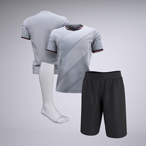 Ensembles personnalisés OEM, maillots de football imprimés avec logo pour hommes, sublimation, maillots de football - Product Image 2