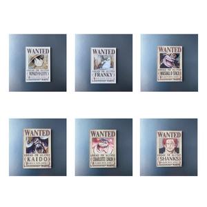 Aimants de réfrigérateur créatifs en acrylique de 7 cm sur le thème de l'<span class=keywords><strong>anime</strong></span> <span class=keywords><strong>One</strong></span> <span class=keywords><strong>Piece</strong></span>, autocollants magnétiques et autocollants pour messages - Product Image 6