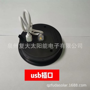 Solar Powered Battery Box 18650 4 Cell Plastic With Usb Charging For Led <b>Lantern</b> <b>Lamp</b> Lighting Accessory - Product Image 4