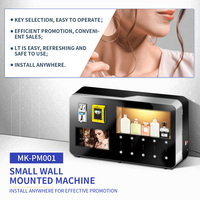 Nueva máquina expendedora de perfumes digital de alta gama MK con cinco boquillas de pulverización, múltiples métodos de pago para centros comerciales y gimnasios