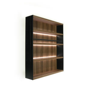 Présentoir à <span class=keywords><strong>vin</strong></span> en aluminium de conception italienne, armoire de <span class=keywords><strong>Bar</strong></span>, étagère de cuisine, armoire de salon à LED - Product Image 4