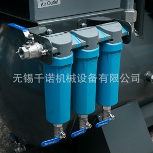 เครื่องอัดอากาศแบบสกรูแรงดันสูง VPM15 สำหรับตัดด้วยเลเซอร์ ใช้น้ำมันหล่อลื่น สำหรับงานอุตสาหกรรม ใช้ไฟฟ้ากระแสสลับ 380 โวลต์ - Product Image 4