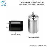 Motor de Engranajes Planetarios Sin Núcleo de Alta Eficiencia de 16 mm, Sin Engranajes Intermedios y Movimiento Ultra Suave, Alternativa a Maxon de 12V 24V para Instrumentos