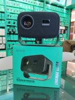 Projecteur portable Android MOK Q3 Mini 4K LCD, 6000 lumens, lumière LED, correction automatique de la distorsion trapézoïdale, garantie 1 an, home cinéma