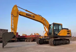 Excavatrice sur chenilles moyenne SDLG E6225H pour travaux de construction urbaine, d'assainissement, de protection des rivières, de chargement de terre et de sable. - Product Image 4