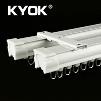 KYOK Offres Spéciales en aluminium rideau rail piste profil en aluminium rideau piste rail