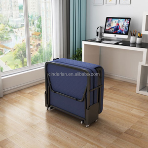 <span class=keywords><strong>Lit</strong></span> simple de grande taille portable et pliable pour adultes convertible et <span class=keywords><strong>extensible</strong></span> pour l'appartement scolaire ou l'entrepôt - Product Image 3