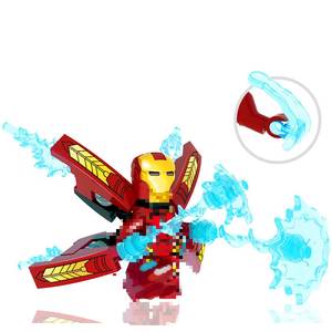 Vente en gros populaire de blocs de construction série Héros, figurines de 4,5 cm de haut, blocs de construction <span class=keywords><strong>super</strong></span> petits à petites particules - Product Image 2