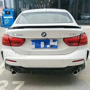 Aileron de coffre arrière de voiture noir brillant style P pour BMW Série 1 F52 120i 2017-2023 Accessoires auto - Product Image 4