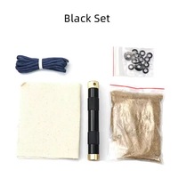 Kit de démarrage d'incendie à piston à air comprimé pour l'extérieur, outil de survie portable pour le camping, la randonnée et les situations d'urgence