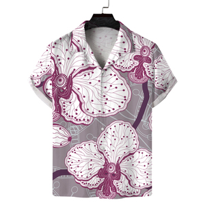 Nueva Camisa de Moda con Cuello Camisero para Hombre, Camisa Hawaiana de Bolera, Camisa de Praia - Product Image 3