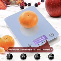 Balance à café personnalisée avec impression UV, avec minuteur, balance électronique numérique portable, balance domestique 2 kg/0,1 g, minuteur, balance électronique LED
