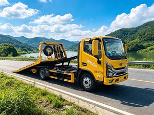 Camion de remorquage Foton Linghang G5 4x2, camion de remorquage <span class=keywords><strong>lourd</strong></span> diesel manuel pour le sauvetage routier en cas d'urgence - Product Image 2