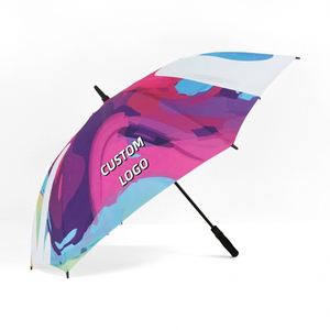 Paraguas Clásico de Alta Calidad con Mango de Madera y Toldo Grande, Paraguas Promocional para Días de Lluvia - Product Image 5
