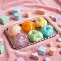 Vente en gros JO Jelly Ball Rainbow Squishy Ice Fidget Toy sensoriel amusant fait main anti-stress et anti-anxiété, cadeau pour fête d'anniversaire