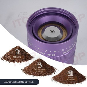ITOP Promotion Moulin à café expresso portable à manivelle Prix <span class=keywords><strong>de</strong></span> gros usine - Product Image 3