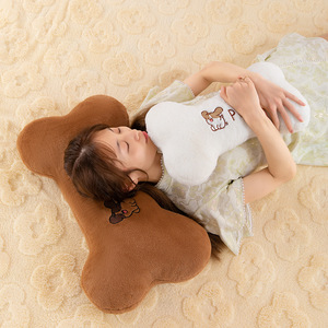 Peluche Ours Lavé en Forme d'Os de Chien de Dessin Animé, Rembourrage Coton PP, Super Doux, Unisexe, Cadeau d'Anniversaire pour Enfants, Vente en Gros - Product Image 3