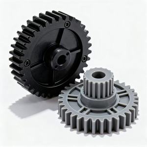 Engrenages externes de précision de haute qualité Engrenage à anneau interne en plastique à dents en nylon Pa6 engrenage conique miniature - Product Image 3