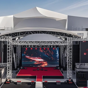 จอ LED ให้เช่าสำหรับใช้งานภายนอกและภายในอาคาร ขนาด 500x500x85 มม. มาตรฐาน IP65 รองรับ SDK OEM สำหรับงานโฆษณา นิทรรศการ ฮอลล์ เวที และการแสดงสด - Product Image 4