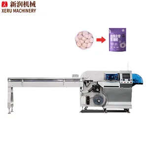 Horizontal Multi-function Pillow Flow Facial Lundry Hotel Round Toilet Small Scale Soap Bar Packaging Wrapping Packing Machine