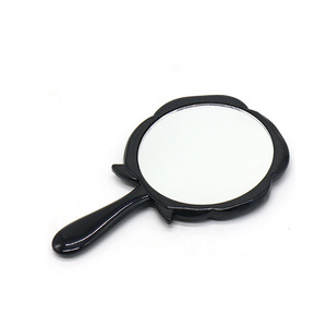 Rose Flower Shaped Gương trang điểm nhỏ dễ thương công chúa phong cách retro mỹ phẩm gương xử lý ABS sinh viên ký túc xá mặc quần áo-Bán buôn - Product Image 5