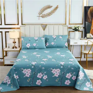 DIRECT FACTORY SELL Microfiber BED SHEET Fabric Fitted Flat Pillow Case FABRIC Bedding Bed Sheet Changxing