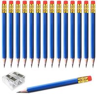 Outils d'écriture de conception populaires Mini crayons de golf standard en graphite bleu foncé abordables de vente directe en vrac personnalisée