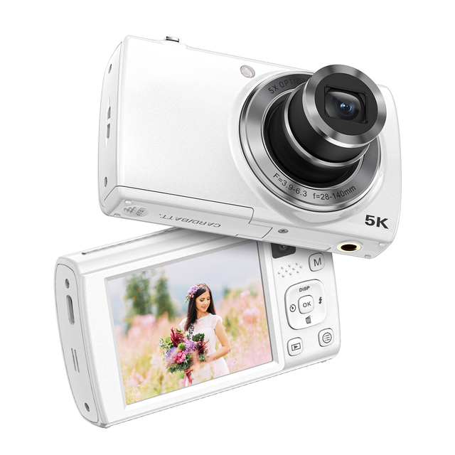 2.8 Inch IPS Touch Screen 64MP Mega Pixels 5K Video Portable Compact 5k Digital Camera Wholesale with CMOS Sensor