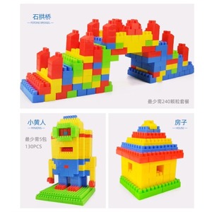 Bloques de Construcción de Plástico de Gran Tamaño, Juguetes Educativos para Niños y Niñas, Venta al Por Mayor - Product Image 5
