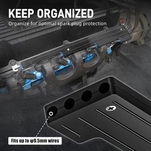 <span class=keywords><strong>ชุด</strong></span>อุปกรณ์จัดระเบียบสาย<span class=keywords><strong>หัวเทียน</strong></span>รถยนต์ BEVINSEE สำหรับเครื่องยนต์ V8 พร้อมตัวแยกสาย<span class=keywords><strong>หัวเทียน</strong></span>และตัวยึดอะลูมิเนียม - Product Image 6