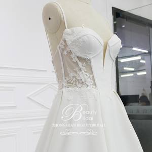 2024 <span class=keywords><strong>da</strong></span> <span class=keywords><strong>sposa</strong></span> di bellezza nuova collezione di lusso elastico satinato speciale Design abito <span class=keywords><strong>da</strong></span> <span class=keywords><strong>sposa</strong></span> abito <span class=keywords><strong>da</strong></span> <span class=keywords><strong>sposa</strong></span> - Product Image 3