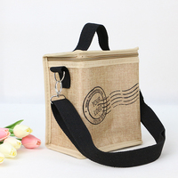 Sac isotherme personnalisé en toile de jute pour enfants, idéal pour la publicité - Vente chaude