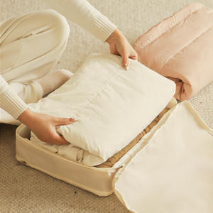 Sac de rangement compressible grande capacité, rectangulaire, anti-poussière, anti-humidité, pour couettes et vêtements, utilisation en chambre - Product Image 5