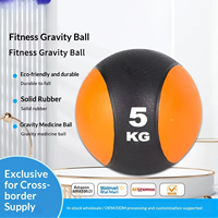 Vente directe usine : Ballon lesté en PVC et ballon de gravité en caoutchouc massif pour l'entraînement de force des bras, l'exercice physique et le sport de mise en forme