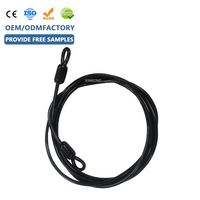 Cordon de sécurité en PVC de précision OEM pour montage de précision des instruments au plafond avec longueur réglable et flexible
