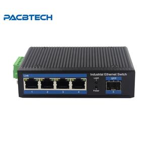 <span class=keywords><strong>Mini</strong></span> commutateur 5 ports extérieur 10/100Mbps 4 ports RJ45 vers commutateur Ethernet industriel SFP - Product Image 2