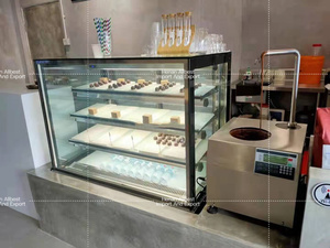 Mini máquina de fusión de chocolate de 1KW, dispensador de chocolate caliente de nueva condición y máquina de recubrimiento de fresas a la venta - Product Image 3