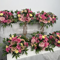 Flores Gigantes de Organza Hechas a Mano, Flores Grandes de Seda Blanca, Centro de Mesa para Bodas, Decoración para Eventos y Fiestas