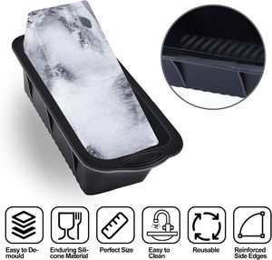 Moldes de Silicona Grandes para Cubos de Hielo para Baños Fríos, Bandejas Reutilizables para Cubos de Hielo para Congelador, Baños de Hielo Caseros, Accesorios para Baños Fríos - Product Image 6