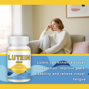 فيتاهيثي أوم/أودم ملصق خاص مصنع توريد الحلال الطبيعية كبسولات لوتين العضوية مع زياكسانثين الفيتامينات العين - Product Image 6