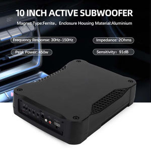 Subwoofer de <span class=keywords><strong>voiture</strong></span> actif sous le siège de 10 pouces 400W avec subwoofer alimenté mince d'<span class=keywords><strong>ampli</strong></span> intégré pour l'audio de <span class=keywords><strong>voiture</strong></span>/camion/jeep - Product Image 6