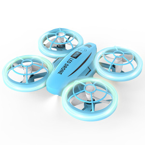 Dron de Control remoto para niños principiantes M2 con transformación de luz Acrobacias de 360 ° Motor de copa hueca hecho de plástico duradero - Product Image 4