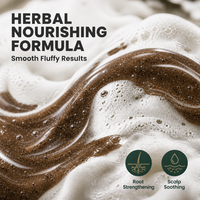 Sampo Elderberry Fluffy Kaya akan Ekstrak Mugwort Cina, Efektif Melembapkan Kulit Kepala dan Tekstur Rambut